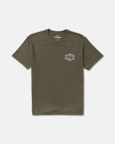 Hex Filigre Short Sleeve Tee - Fatigue | RVCA sale