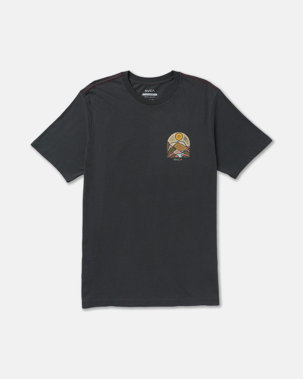River Run Short Sleeve Tee - Black | RVCA sale