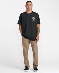 Soil Co Short Sleeve Tee - Pirate Black | RVCA outlet