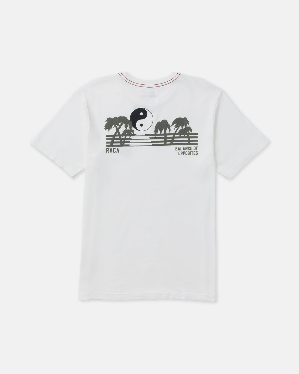 Balance Horizon Short Sleeve Tee - Antique White | RVCA discount
