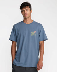 Balance Horizon Short Sleeve - Vintage Navy | RVCA sale