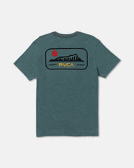 Island Time Short Sleeve Tee - Balsam Green | RVCA sale