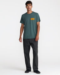 Island Time Short Sleeve Tee - Balsam Green | RVCA sale