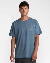VA All The Way Short Sleeve Tee - Vintage Navy | RVCA US