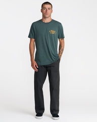 Aloha Mechanics Short Sleeve Tee - Balsam Green | RVCA online