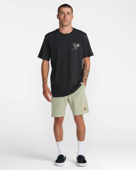 Bryce Bloom Short Sleeve Tee - Pirate Black | RVCA discount