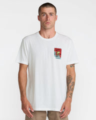 Live Bait Short Sleeve Tee - Antique White | RVCA sale