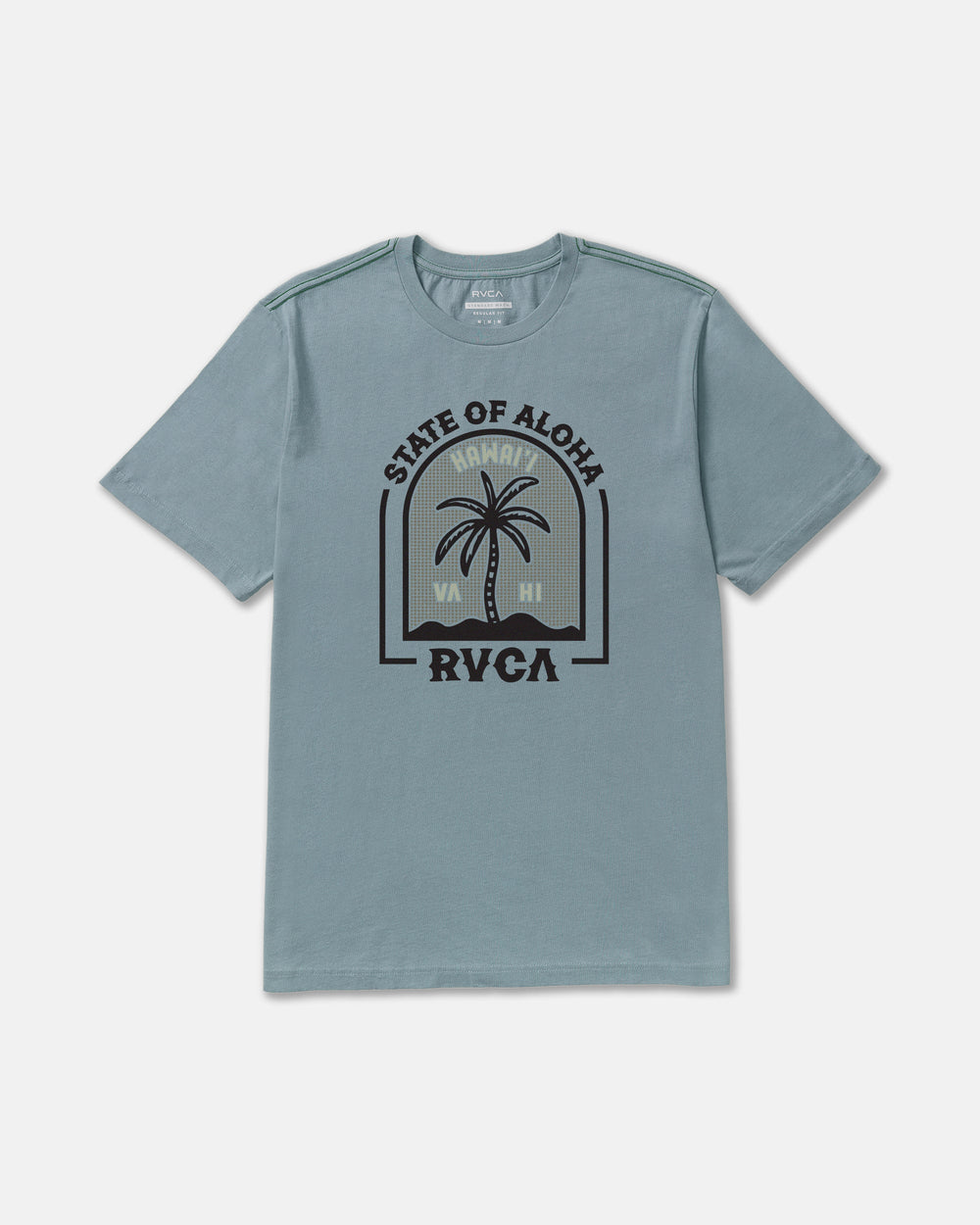 Hawaii Headstone Short Sleeve Tee - Lead | RVCA online