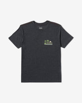 Palm Trail Short Sleeve Tee - Black | RVCA for sale
