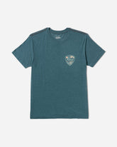 Currents Short Sleeve Tee - Duck Blue | RVCA near me