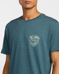 Currents Short Sleeve Tee - Duck Blue | RVCA near me