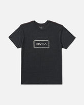 Bonded Short Sleeve Tee - Black | RVCA online