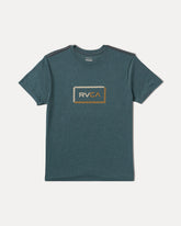 Bonded Short Sleeve Tee - Duck Blue | RVCA discount