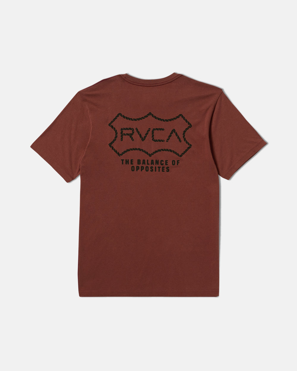 Genuine RVCA Short Sleeve Tee - Red Earth | RVCA online