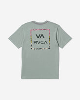 VA All The Way Short Sleeve Tee - Lead | RVCA for sale