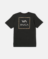 VA All The Way Short Sleeve Tee - Pirate Black | RVCA on sale