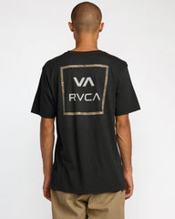 VA All The Way Short Sleeve Tee - Pirate Black | RVCA on sale