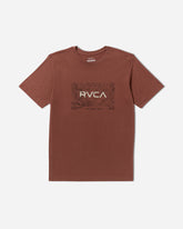 Topo XL Short Sleeve Tee - Red Earth | RVCA US