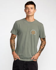 Squadron Short Sleeve Tee - Sage Leaf | RVCA outlet
