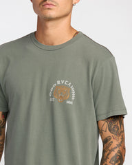 Squadron Short Sleeve Tee - Sage Leaf | RVCA outlet
