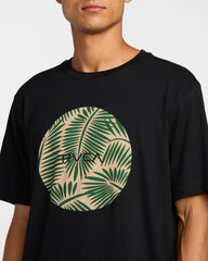 Motors Short Sleeve Tee - Black Palms | RVCA discount