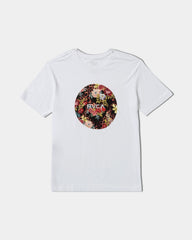 Motors Short Sleeve Tee - White Floral Leopard | RVCA sale