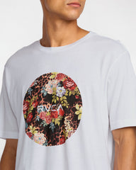 Motors Short Sleeve Tee - White Floral Leopard | RVCA sale