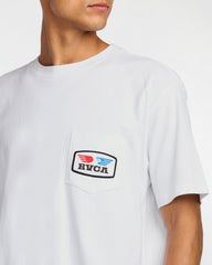 Soar Pocket Short Sleeve Tee - White | RVCA sale