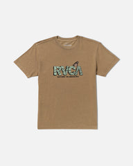 Butterfly FX Short Sleeve Tee - Coyote | RVCA US