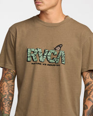 Butterfly FX Short Sleeve Tee - Coyote | RVCA US