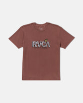 Butterfly FX Short Sleeve Tee - Red Earth | RVCA US