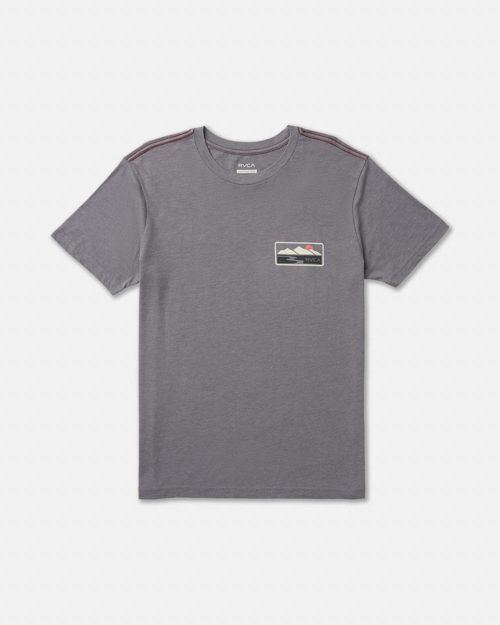 Peak Cove Short Sleeve Tee - Smoke | RVCA US