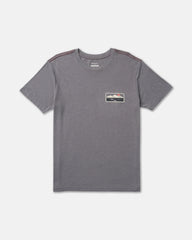 Peak Cove Short Sleeve Tee - Smoke | RVCA US