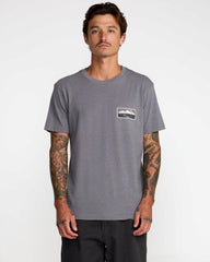 Peak Cove Short Sleeve Tee - Smoke | RVCA US