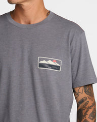 Peak Cove Short Sleeve Tee - Smoke | RVCA US