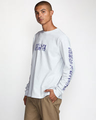 Barbarosa Long Sleeve Tee - White | RVCA for sale