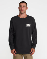 Deep Dive Long Sleeve Tee - Pirate Black | RVCA outlet