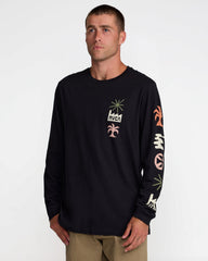 Mirage Long Sleeve Tee - Black | RVCA US