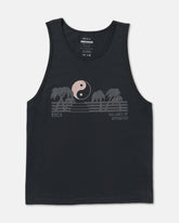 Balance Horizon Tank Top - Pirate Black | RVCA discount