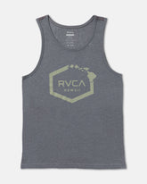 Island Hex Tank Top - Smoke | RVCA on sale