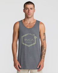 Island Hex Tank Top - Smoke | RVCA on sale
