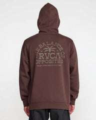 Palm Serif Hoodie - Mocha | RVCA sale