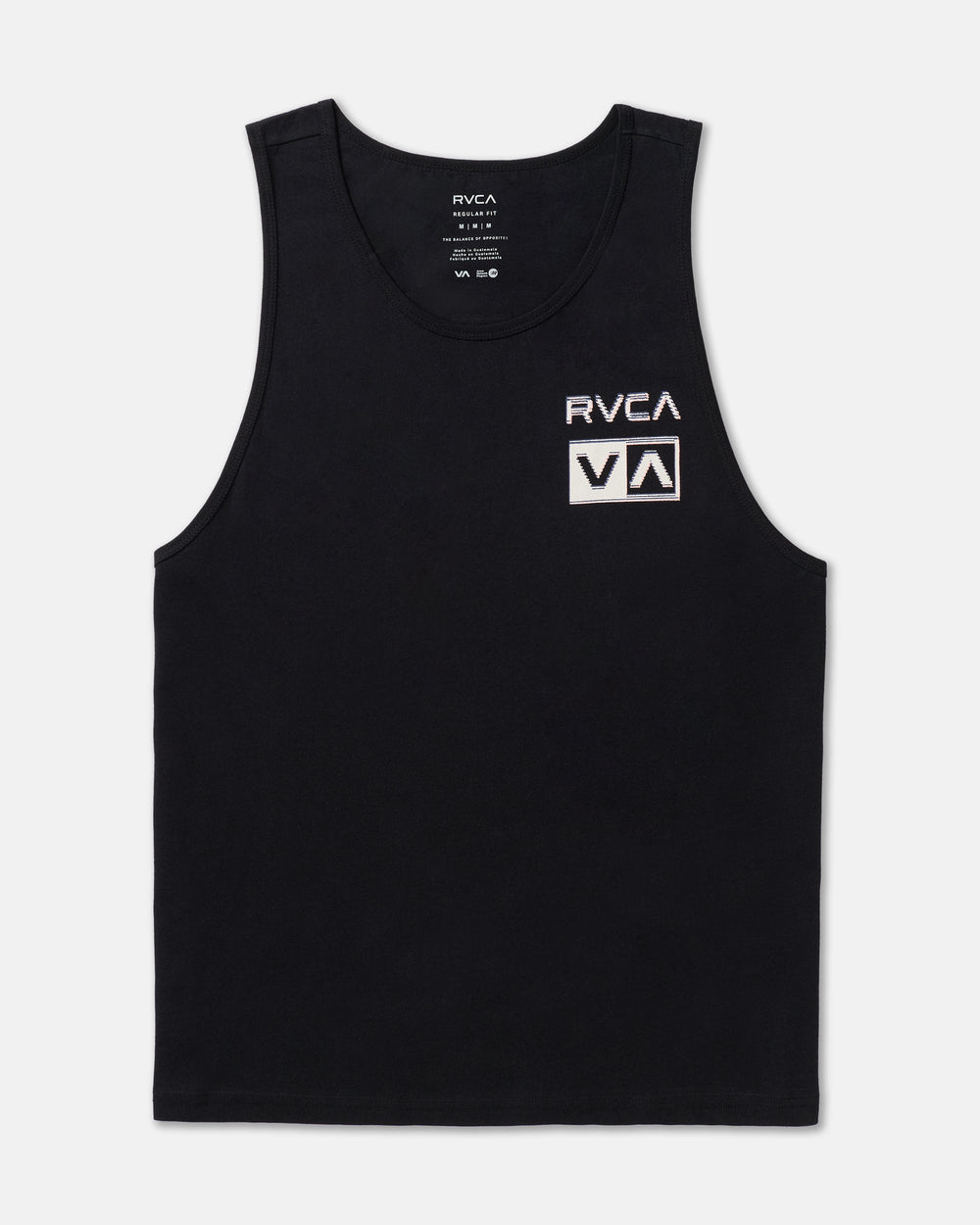 Glitch Tank - Black | RVCA US