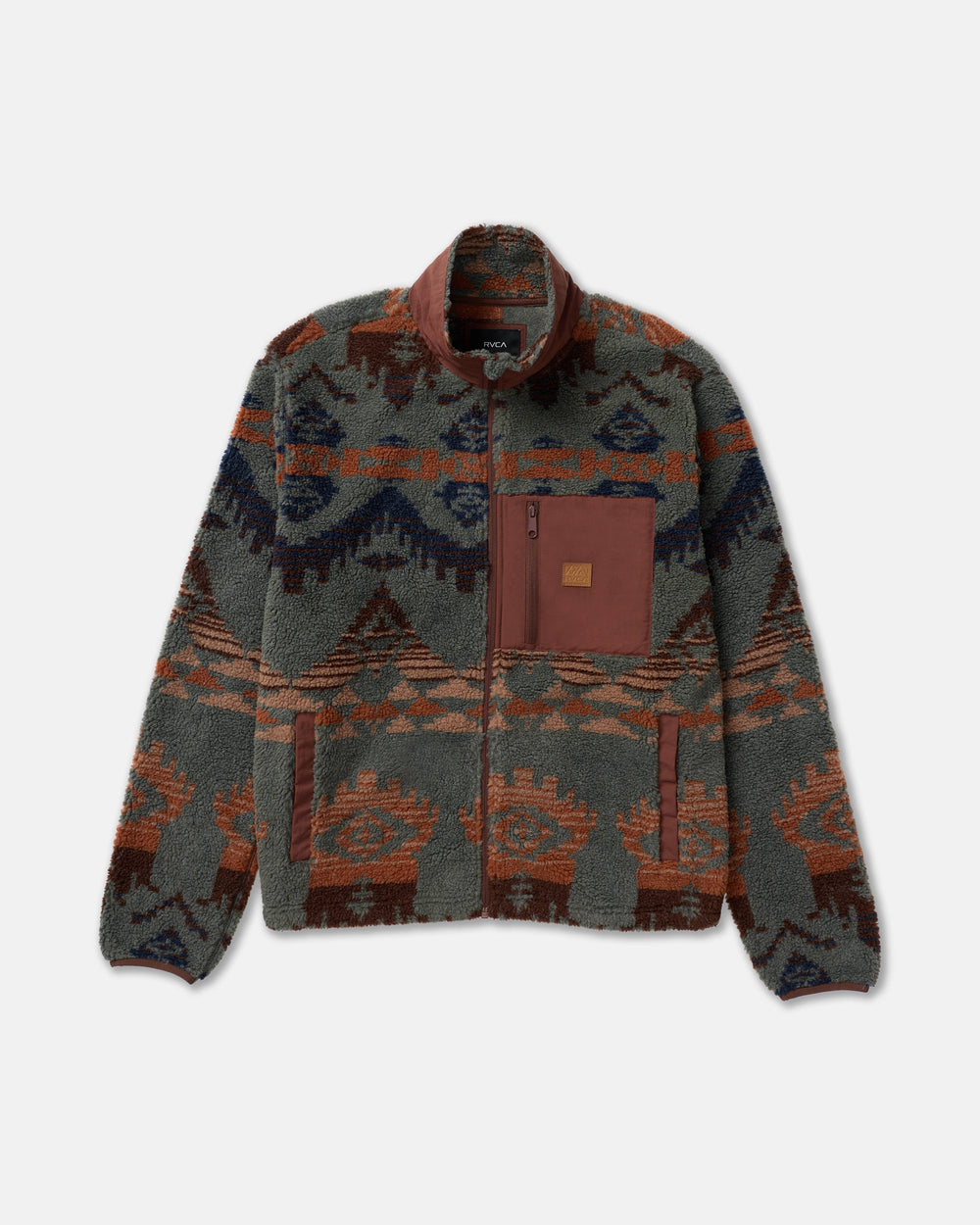 Jacumba Sherpa Zip - Multi | RVCA online