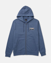 Peak Cove Zip Hood - Vintage Navy | RVCA on sale