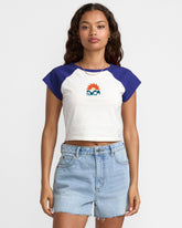 Baby Raglan Tee - Midnight | RVCA discount