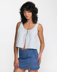 Raya Top - Crystal Blue | RVCA US