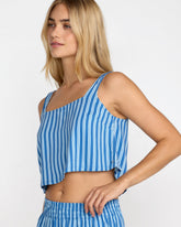 Baker Top - Blue Relic | RVCA discount