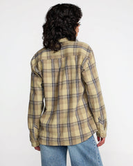 Breeze Flannel - Sage Green | RVCA discount