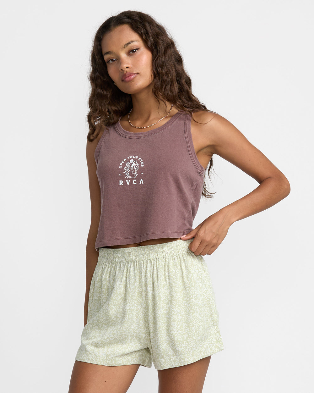 Sawyer Short - Lint Bright Floral | RVCA for sale